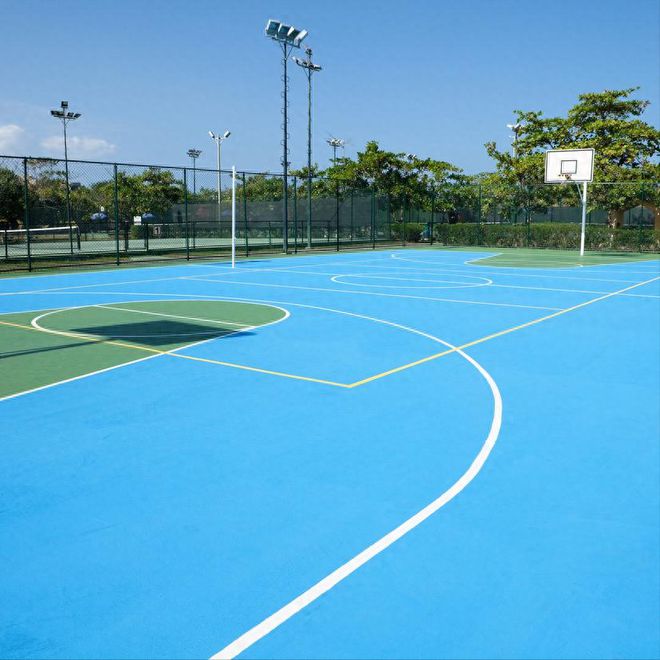 开元体育新国标环保硅pu塑胶篮球场(图5)