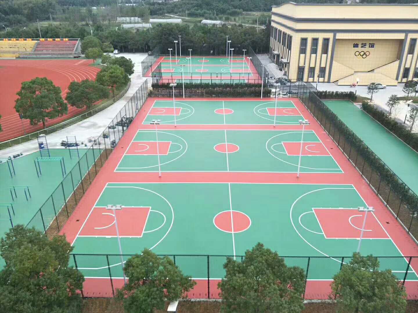 开元体育黑龙江中国塑胶跑道供货厂家(图1)